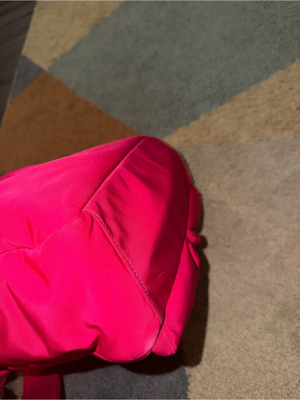 Tory Burch Dena Pink Nylon Diaper Bag